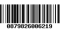 Código de Barras 0879826006219