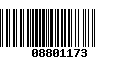 Código de Barras 08801173