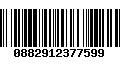 Código de Barras 0882912377599