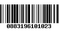 Código de Barras 0883196101023