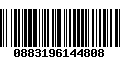 Código de Barras 0883196144808