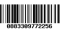 Código de Barras 0883309772256