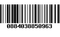 Código de Barras 0884038850963