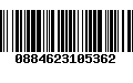 Código de Barras 0884623105362