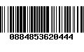 Código de Barras 0884853620444