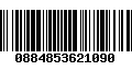 Código de Barras 0884853621090