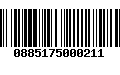 Código de Barras 0885175000211