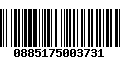 Código de Barras 0885175003731