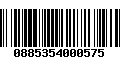 Código de Barras 0885354000575