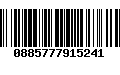 Código de Barras 0885777915241