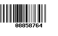 Código de Barras 08858764