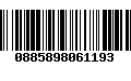 Código de Barras 0885898061193