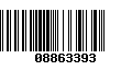 Código de Barras 08863393