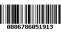 Código de Barras 0886786051913