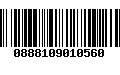 Código de Barras 0888109010560