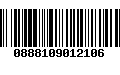 Código de Barras 0888109012106