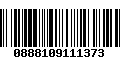 Código de Barras 0888109111373