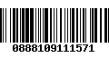 Código de Barras 0888109111571