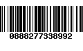 Código de Barras 0888277338992