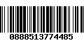 Código de Barras 0888513774485