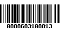 Código de Barras 0888683108813