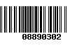 Código de Barras 08890302