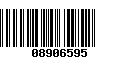 Código de Barras 08906595