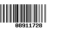 Código de Barras 08911728