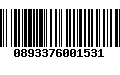 Código de Barras 0893376001531