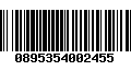 Código de Barras 0895354002455