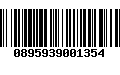 Código de Barras 0895939001354