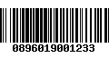 Código de Barras 0896019001233