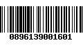 Código de Barras 0896139001601