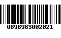 Código de Barras 0896983002021