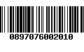 Código de Barras 0897076002010