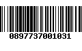 Código de Barras 0897737001031
