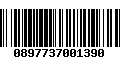 Código de Barras 0897737001390