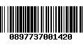 Código de Barras 0897737001420