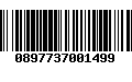 Código de Barras 0897737001499