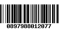 Código de Barras 0897988012077