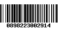 Código de Barras 0898223002914