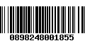 Código de Barras 0898248001855