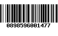 Código de Barras 0898596001477