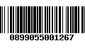 Código de Barras 0899055001267