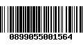 Código de Barras 0899055001564