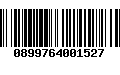 Código de Barras 0899764001527