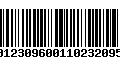 Código de Barras 0901230960011023209568