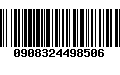 Código de Barras 0908324498506