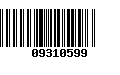 Código de Barras 09310599