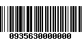 Código de Barras 0935630000000